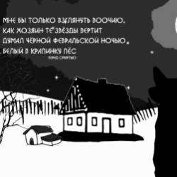 Поляруш и Ко-Белый в крапинку пёс