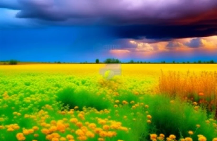 Бродят тучи дождевые...