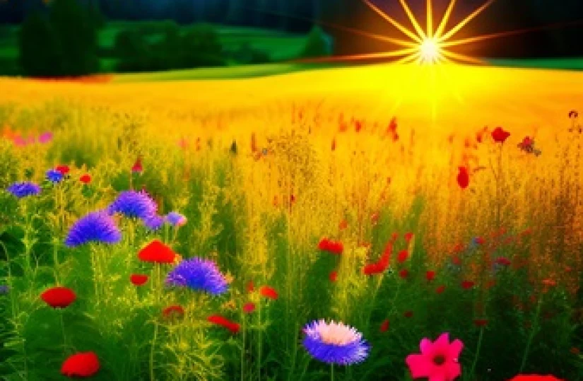 Серебрится речка...