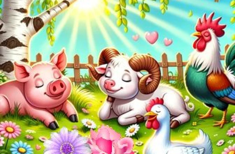 Как звери зимовье строили Сказка в стихах