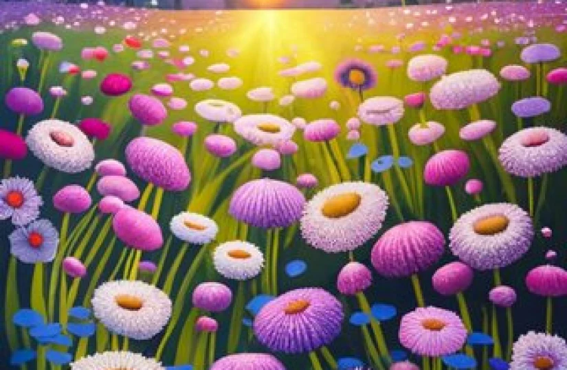 Дышат нежные просторы...