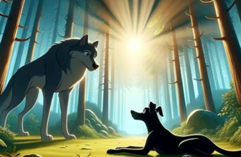 Волк-дурень Видеосказка