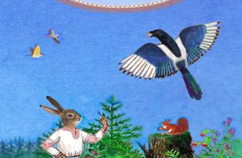 Заяц и сорока Сказка в стихах Заяц и сорока Сказка в стихах