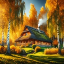 В трубе печной гуляет ветер... В трубе печной гуляет ветер...