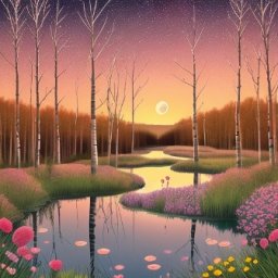 За окошком луга и поляны... За окошком луга и поляны...