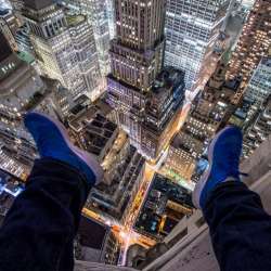 Серебряная нить -Человек на крыше