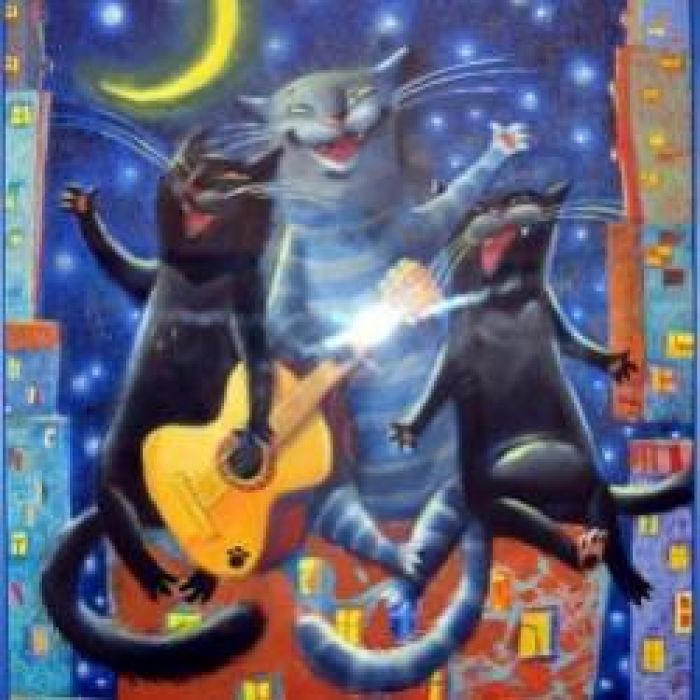 Гитарина-Про весну и котов