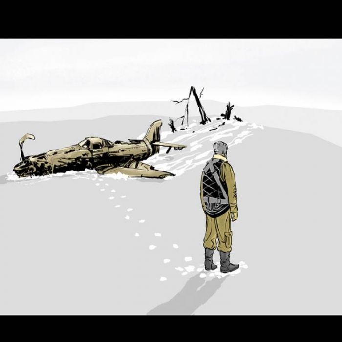 Мамошин Александр-Я сбитый летчик