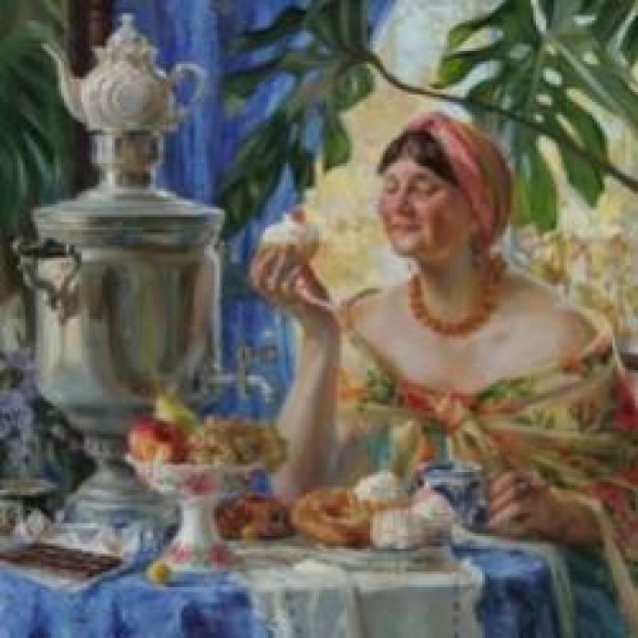 Сергей Мошков-Зреет мята в чайнике