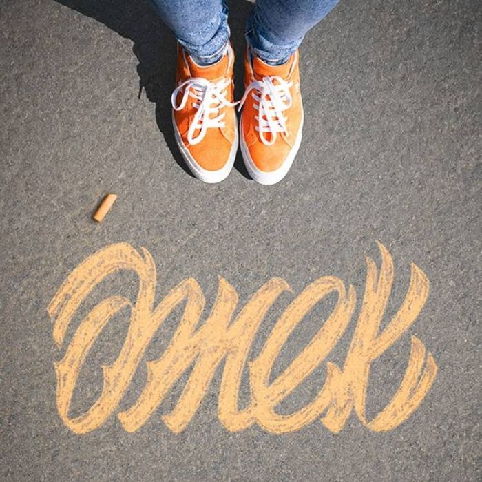 ДЖЕК-Оранжевые кеды